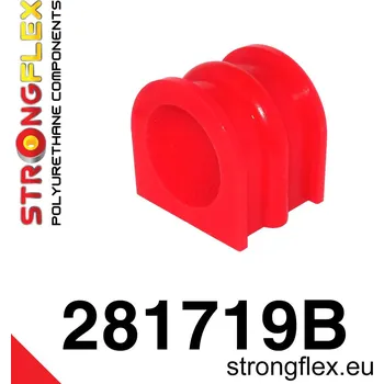 Silentblok nápravy 281719B: Strongflex Silentblok předního stabilizátoru 27mm Black