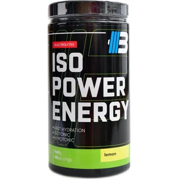 Nápoj pro sportovce Body nutrition s.r.o. Iso power energy + elektrolyty 960 g - citron