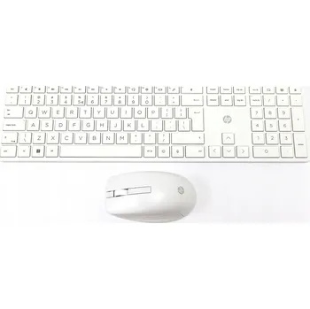 Klávesnice a myš HP 650 Bílá