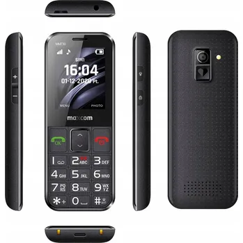 Mobilní telefon Mobilní telefon Maxcom MM730 rádio SMS svítilna SOS nabíjecí stojánek