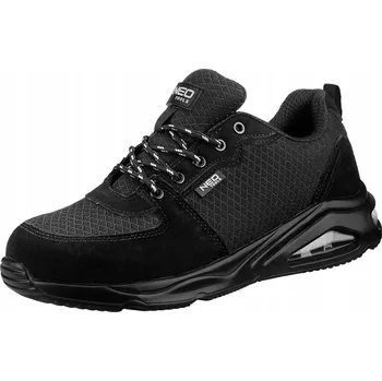 Pracovní obuv NEO PÁNSKÉ PRACOVNÍ BOTY O1 SR AIRBAG LEHKÉ ČERNÉ PODRÁŽKA AIR vel.