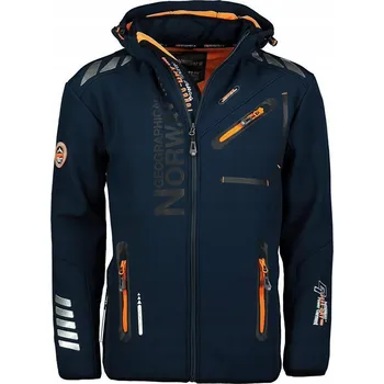 GEOGRAPHICAL NORWAY bunda pánská ROYAUTE MEN softshell XXL tmavě modrá