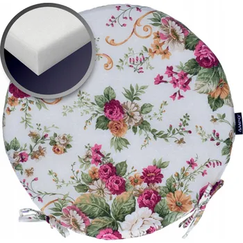 Podsedák KULATÝ SEDÁK NA KUCHYŇSKOU ŽIDLI 40cm STOLIČKA