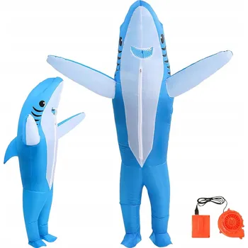 Karnevalový kostým KOSTÝM Halloween KARNEVAL nafukovací Anime žralok kostým 150-190 cm