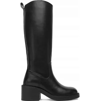 Dámské kozačky Jenny kozačky žena černá CEO-HY80171S-1