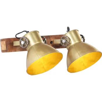 Nástěnné svítidlo Industriální nástěnné svítidlo mosazné 45 x 25 cm E27 IM_320508