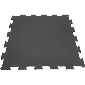 Venkovní dlažba Flomat Gumová zátěžová podlaha (puzzle - střed) FLOMA RT10 - 63 x 63 x 0,9 cm