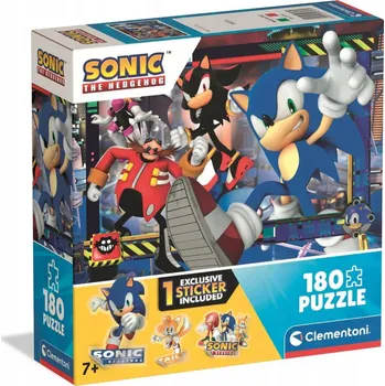 Puzzle Puzzle Clementoni 180 dílků Sonic the Hedgehog kartonové