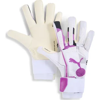 Brankářské rukavice PUMA Unisex brankářské rukavice s gripem Ultra Ultimate Forever PUMA 9 BÍLÁ|FIALOVÁ