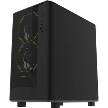 PC skříň Počítačová skříň Darkflash DB330M Mesh (černá)