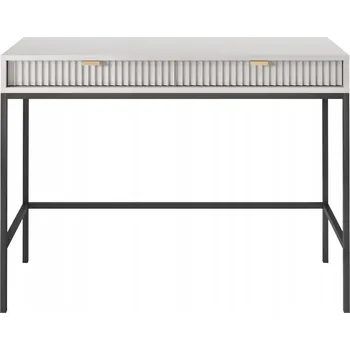 Toaletní stolek Toaletní Stolek 104 x 77 x 50 cm Crow T104 / Šedý + černý rám