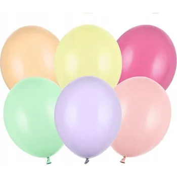 Balónek Latexový balónek Party Deco vícebarevný klasický 9 palců 50 ks