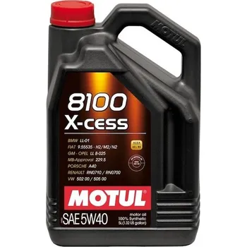 Motorový olej MOTUL 8100 X-CESS 5W-40, 5 l