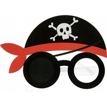 Sluneční brýle Pirátské brýle 1 Ks Narozeniny Piráti Korzár