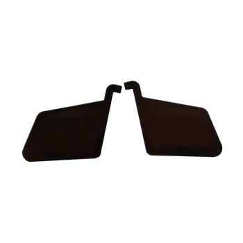 Stavební profil Koncovka balkónového profilu Bílá 2 ks