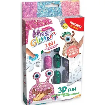 kreativní sada Kreativní sada "Magický třpyt" Vytvoř si vlastní 3D příšerku - Příšerka 2