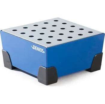 Vana na malé nádoby z oceli, záchytný objem 20 litrů, 392 x 392 x 200 mm, s děrovaným plechem