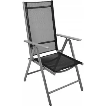 Zahradní židle HomeMade kovová šedá