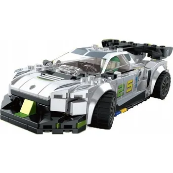 ostatní stavebnice SADA BLOKU SUPERAUT BÍLÉ AUTO 3 22 DÍLŮ