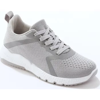 Dámské tenisky Lehké tenisky z prodyšného textilu šedá 37