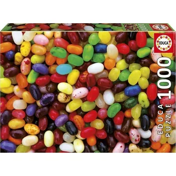 Puzzle Educa Puzzle 1000 dílků Educa Puzzle 1000 dílků Barevné želé bonbóny