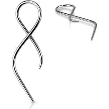 Piercing Šperky4U Ocelový roztahovák do ucha - EP01030-25