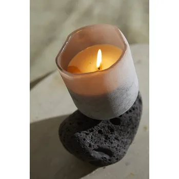 Svíčka MAISON OLER Designová aroma svíčka OMBRES DANSANTES PRIMITIF ART Velikost balení: MEDIUM SAND 275 GR