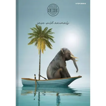 Sešit Sešit A5 s mřížkou TOP-2000, 96 listů