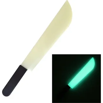 Karnevalový doplněk Nůž velký XXL svítící 52cm