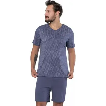 Pánské pyžamo Pánské pyžamo Dante 1684 HOTBERG šedá XXL