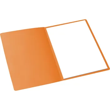 Odkládací mapa bez klopy A4 Classic 250, oranžová