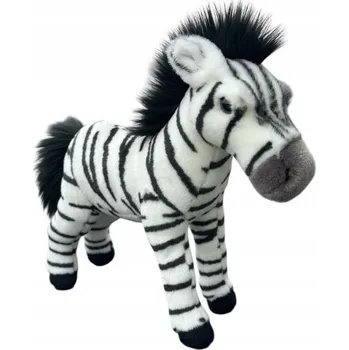 plyšák Plyšová Hračka Zebra stojící DUBI – 30 cm