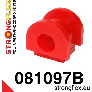 Silentblok nápravy 081097B: Strongflex Silentblok předního stabilizátoru 18mm Red