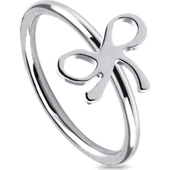 Piercing Šperky4U Piercing do nosu - mašlička - N01150-ST