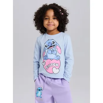 Dívčí spodní prádlo Sinsay - Bavlněná košilka s potiskem 2 pack Lilo & Stitch - vícebarevná - 876HE-MLC - 876HE-MLC-122