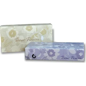 Papírový kapesník Kosmetické papírové ubrousky CELTEX Facial Tissue - 2vrstvy, 08900