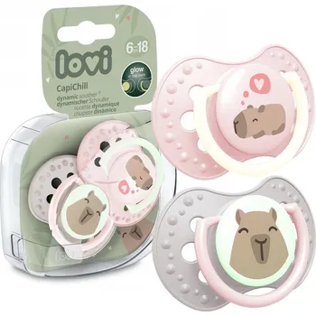 dudlíky Silikonový Dudlík Lovi dynamický 6 měsíců +