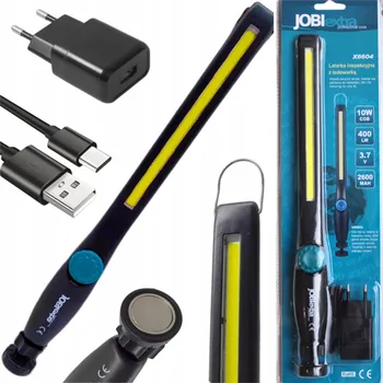 Svítilna Dílenská Lampa Inspekční Svítilna 10W LED USB Nabíjecí Magnet Kempingová