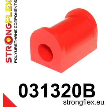 Silentblok nápravy 031320B: Strongflex Silentblok předního / zadního stabilizátoru varianta SPORT Custom Red