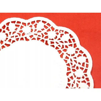 Papírový ubrousek Kulatý papírový ubrousek 36 cm x 36 cm