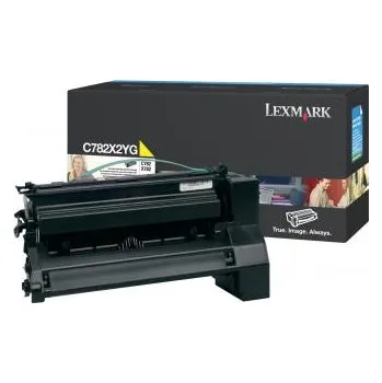 Počítač Toner Lexmark C782, yellow, C782X2YG, originál