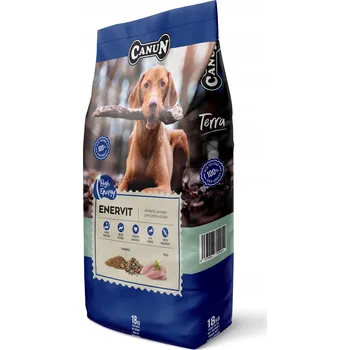 Krmivo pro psa Canun Terra Enervit 18 kg krmivo pro dospělé psy, snadno stravitelné
