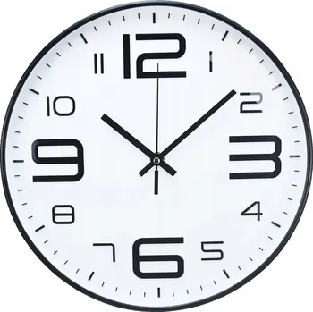 Hodiny Zegar ścienny ArtR bílé 30 cm