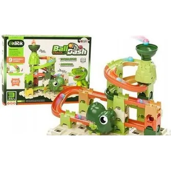 ostatní stavebnice Stavební Stavebnice Dinosaurus kuličkovou dráhou, 9 úrovní, 60 dílků