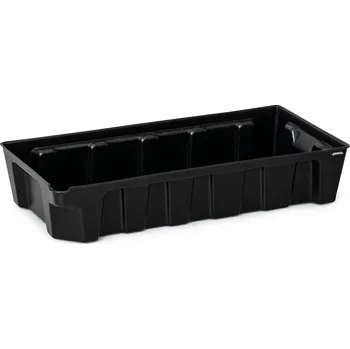 Olejová vana Záchytná vana na malé nádoby z PE recyklátu, objem 30 litrů, s výpustí