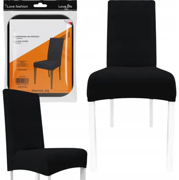 Potah na židli Elastický potah na židli černý VERGIONIC