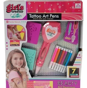 Výtvarná sada KREATIVNÍ SADA NA TETOVÁNÍ.