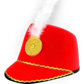 Čepice MAŽORETKOVÁ ČEPICE ČERVENÁ