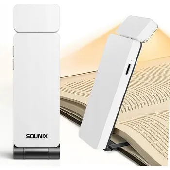 Lampička LAMPKA DO CZYTANIA KSIĄŻEK LED noční BIURKOWA BEZPRZEWODOWA USB Z KLIPSEM