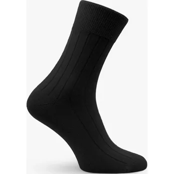 Dámské ponožky ROX Bavlněné ponožky se stříbrem Barva: černá, Velikost: 47-50